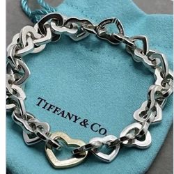 Vintage Tiffany Heart Bracelet 