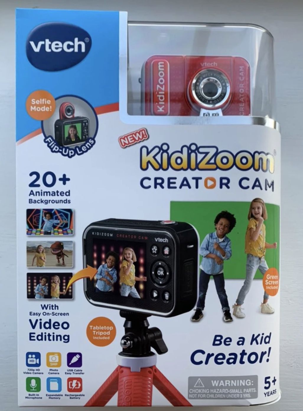 VTech KidiZoom Creator Cam HD Video Kids' Digital Camera