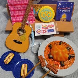 Camp American Girl Campfire Set