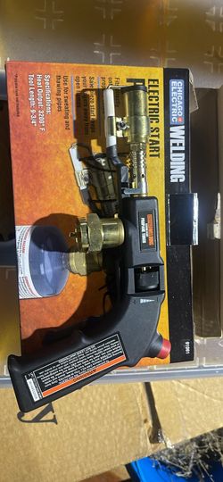 Electric Start Propane Torch/Soplete De Propano Con Encendido Electrónico