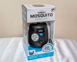 New Thermacell E-ZoneGuard Patio Rechargeable Mosquito Repeller Outdoor