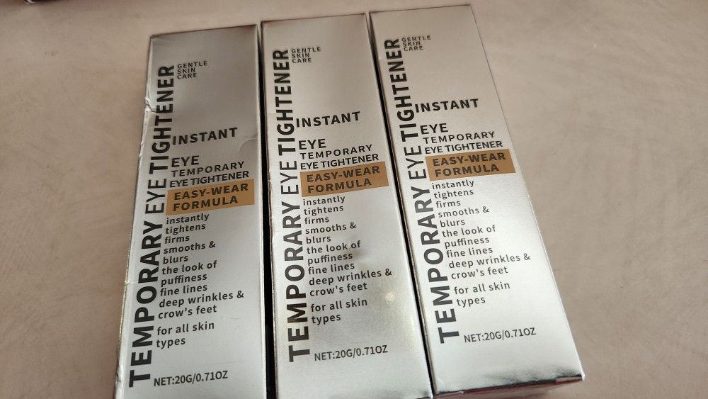 New Temporary Eye Tightner $10 Ea Or 3 For $25