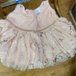 Two Pink Baby Dresses