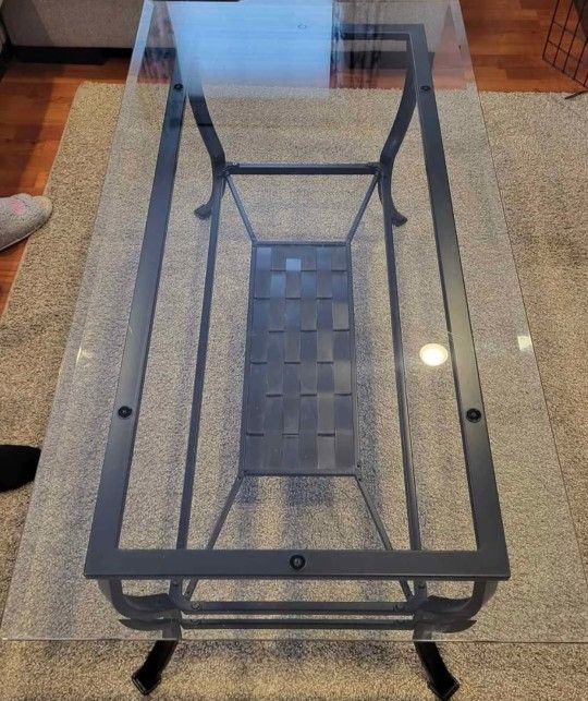 Glass Coffee Table/end Table