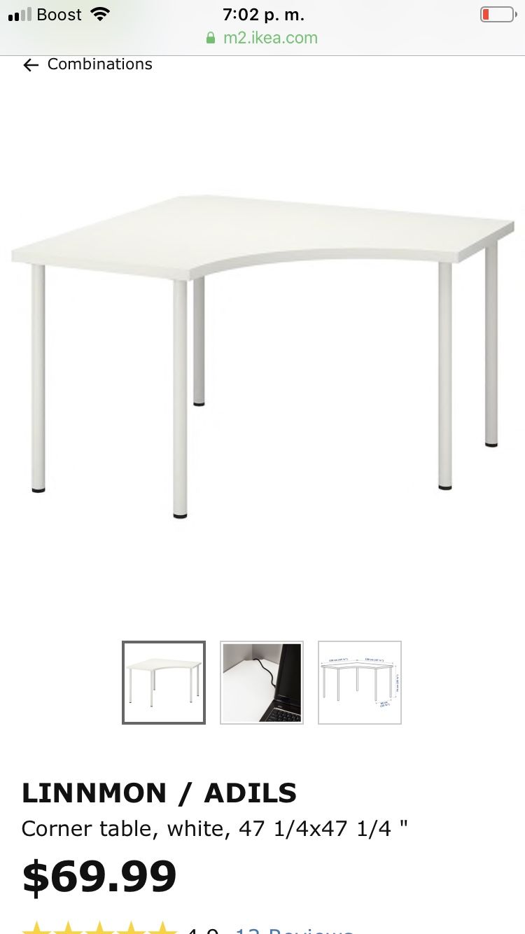 Ikea corner desk