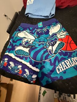 Charlotte Hornets Graphic Mesh Shorts