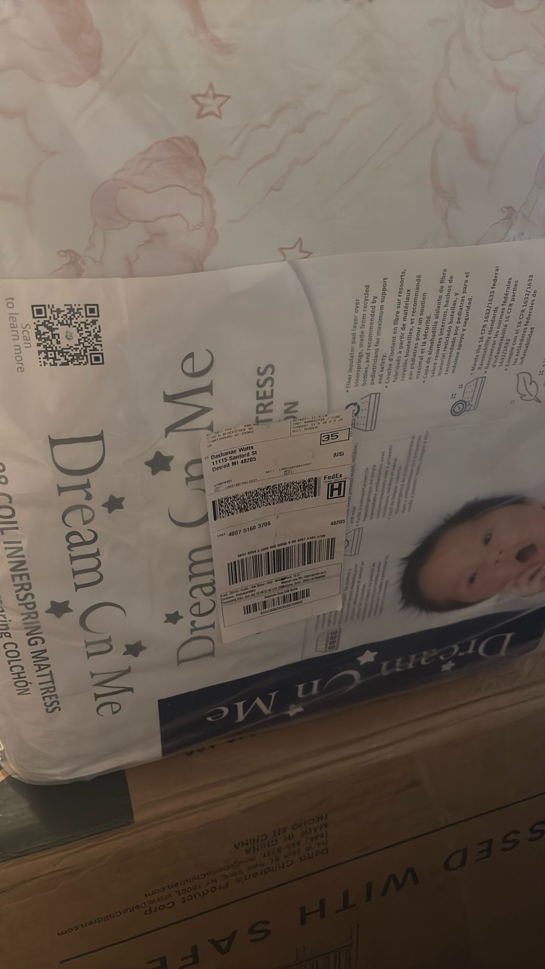 Baby Mattress & Crib