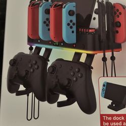 RGB wall mounted charging station