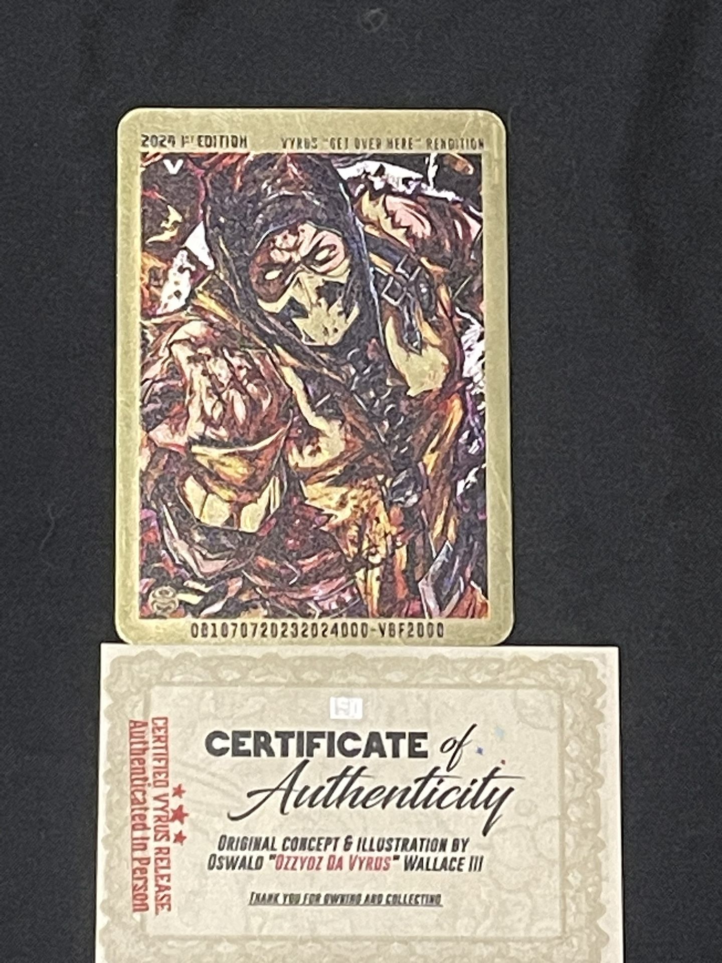 Scorpions Metal Trading Card