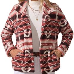 Fleece Tribal Coat