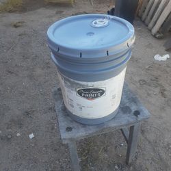 5 Gallon Paint.        (SMOKE GRAY) 