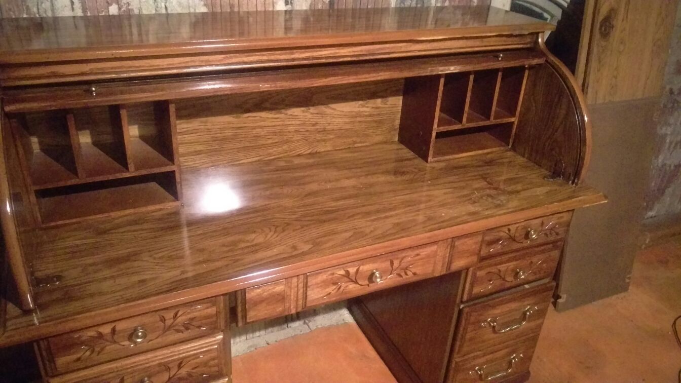 Antique Rolltop Desk
