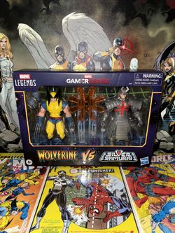 Marvel Legends Wolverine VS Silver Samurai GamerVerse 