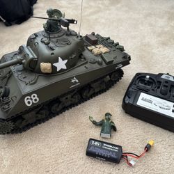 RC TANK HENGLONG SHERMAN