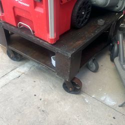 Large Coffee Table With Wheels 