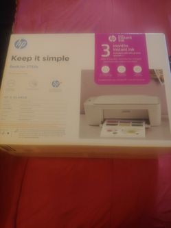 HP Deskjet 2752e Printer Needs Ink