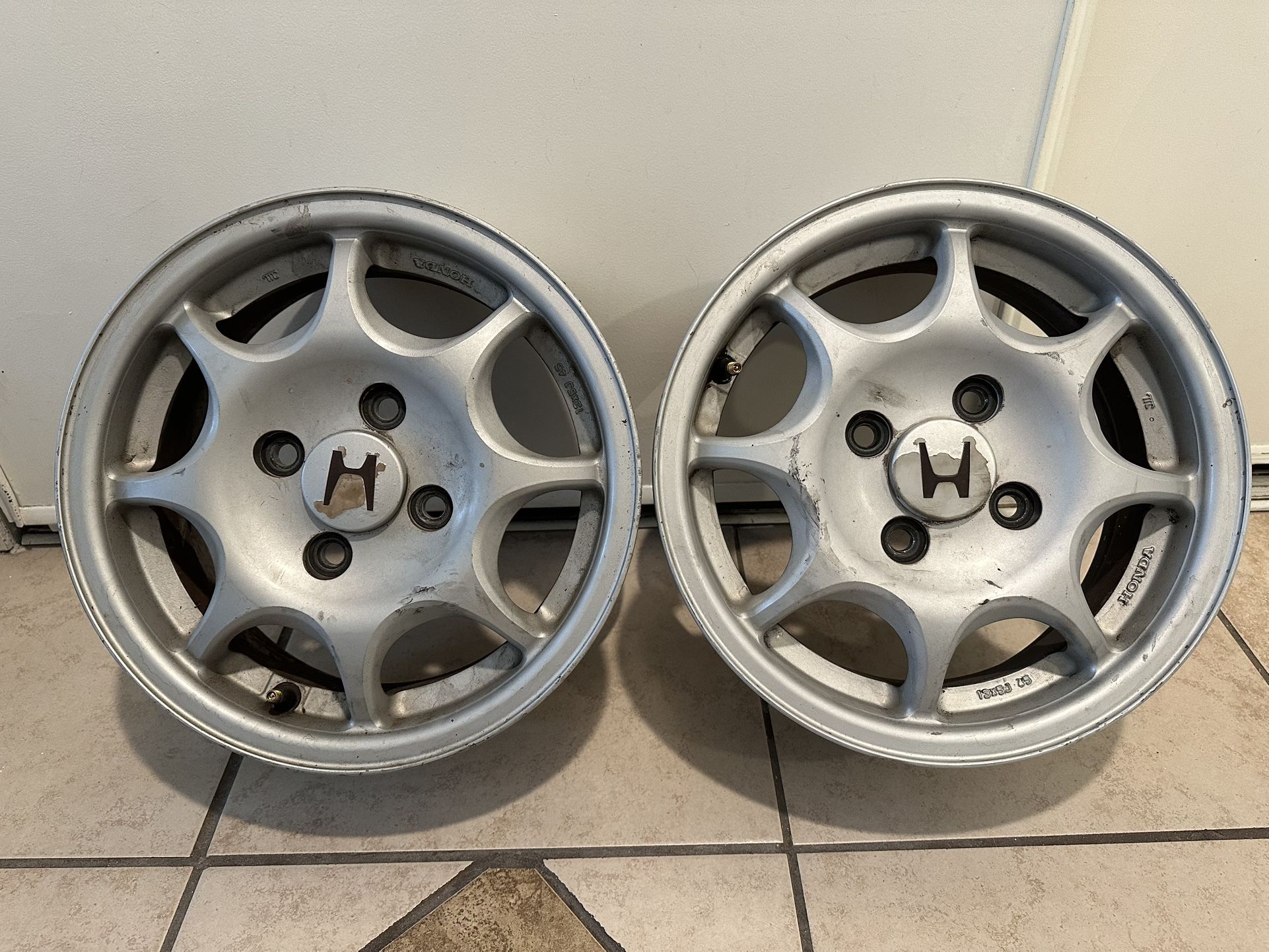 Honda Enkei 13” Wheels