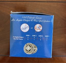 1963 World Series sga ring