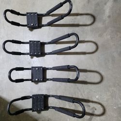 2 Pairs of J-bars For Roof Racks