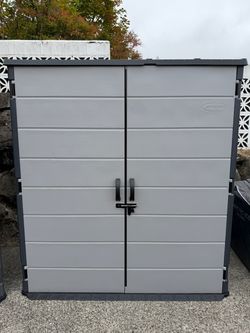 DOORS ONLY - Suncast 6' x 4' Vertical Shed Storage