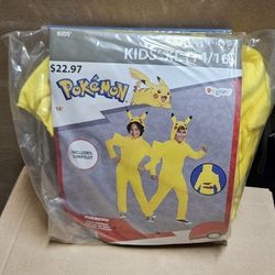 NEW Pokémon Costume Size Kid XL (14-16).