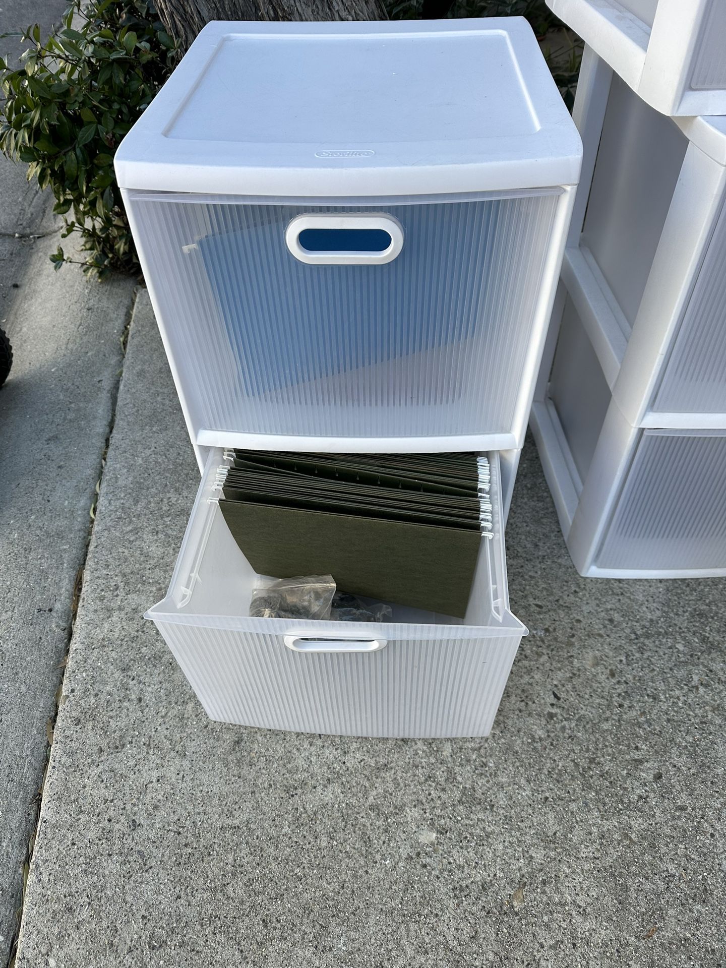 2 - Sterilite Storage Drawers