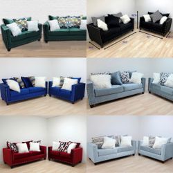 New Sofa And Loveseat 