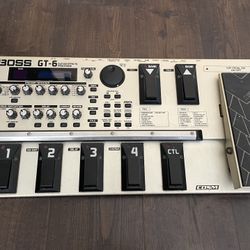 Boss GT-6 Guitar Effects Processor 