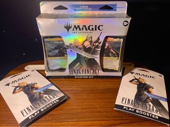MTG Final Fantasy Starter Kit + Play Booster x2