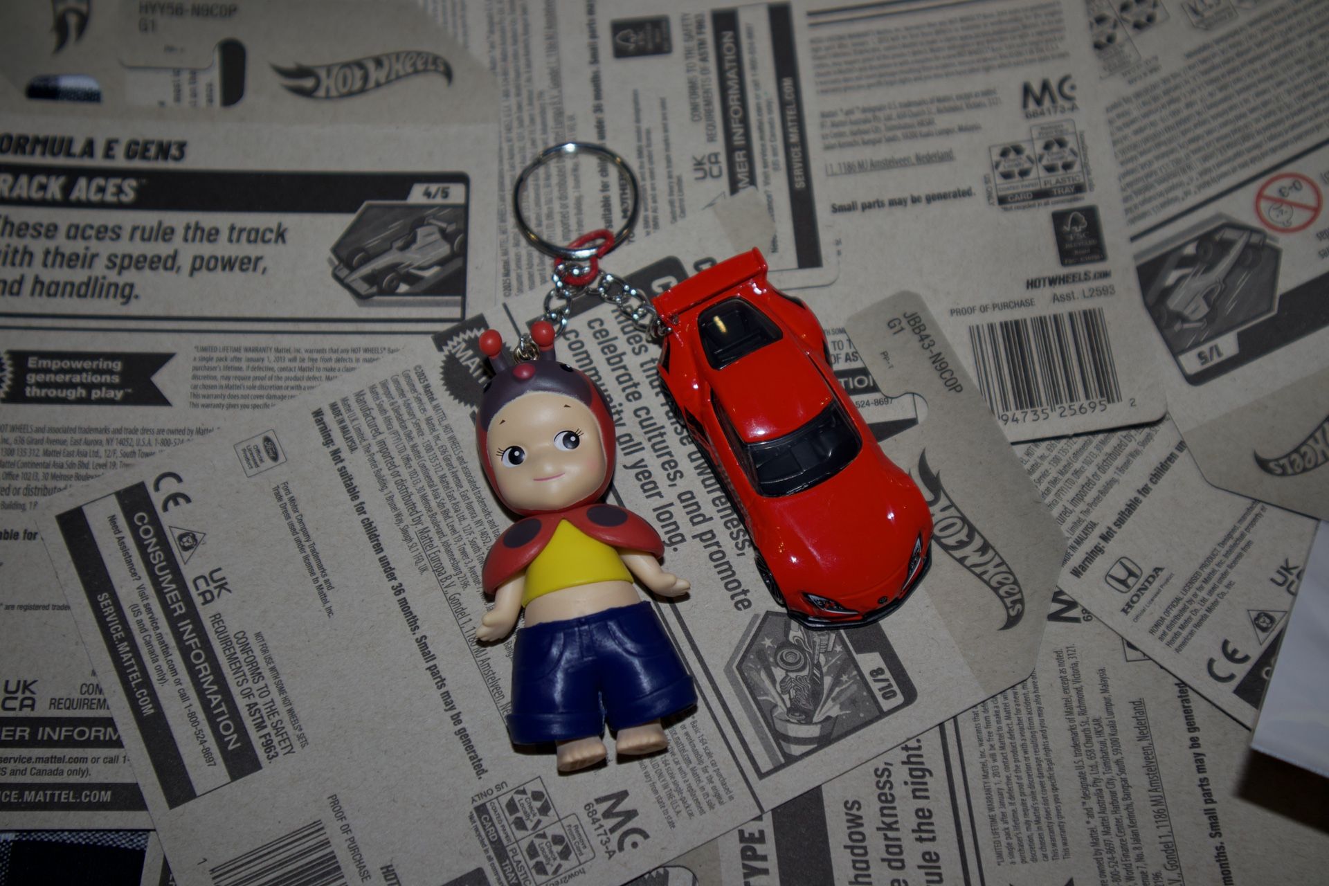 Sonny Angel How Wheel Keychain