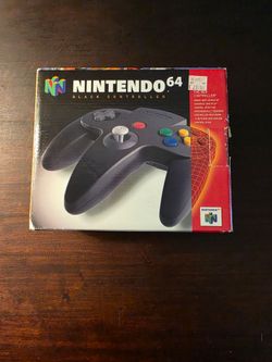Nintendo 64 N64 Official Video Game Controller w/ Box