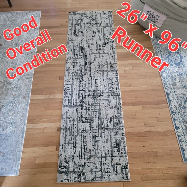 π₯ Clean Home Carpet Runner β 26"x96" β Great for Hallway or Home Decor Area Rug