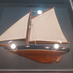 Sailboat Shadow Box