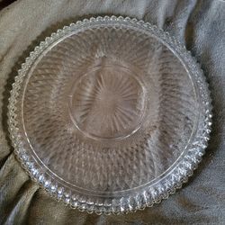 Crystal Serving Platter