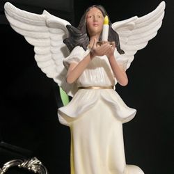 Illuminated Porcelain Angel