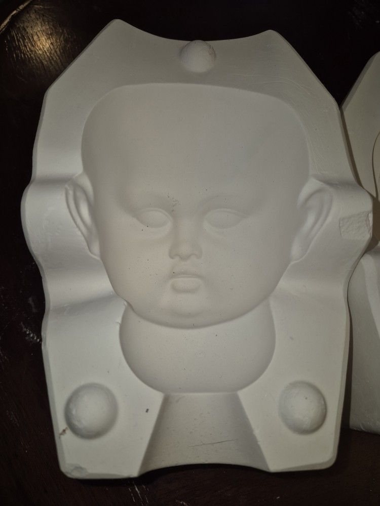 Ceramic Doll Head Mold #2