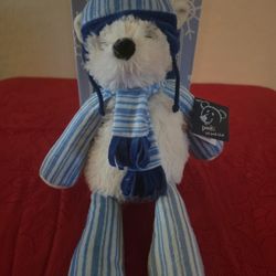 Scentsy Buddy Pooki the Polar Bear plush toy