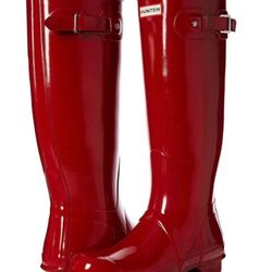 Women's Original Hunter Tall Gloss Rain Boots