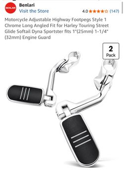 Harley Touring Highway pegs