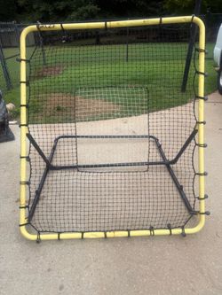 Pitch back rebound net