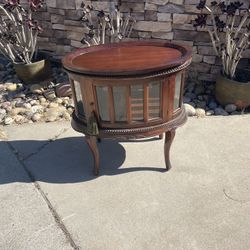Antique Accent Table/cabinet