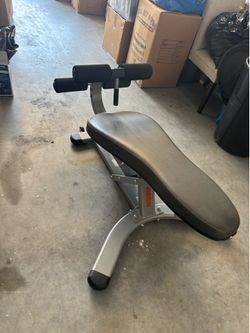 Ab workout bench
