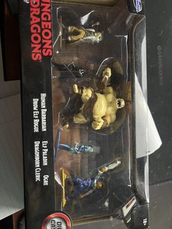 Dungeons and Dragons Die Cast Figures