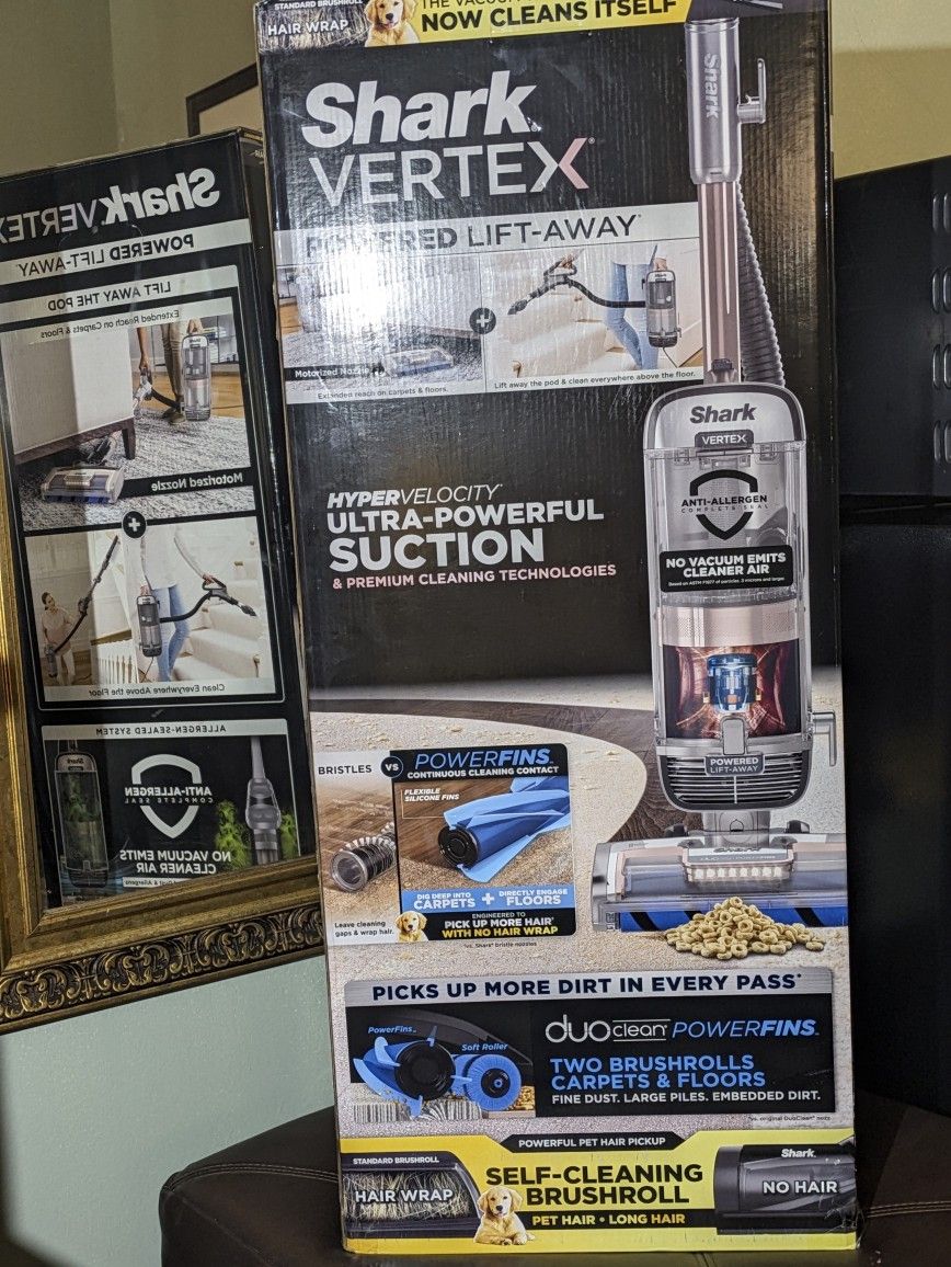 BRAND NEW Shark VERTEX DUOCLEAN Powered Lift-Away - FIRM ON PRICE