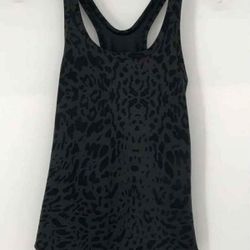 Lululemon Black gray tank Top Size M
