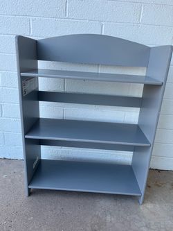 Children’s Gray Delta Bookcase