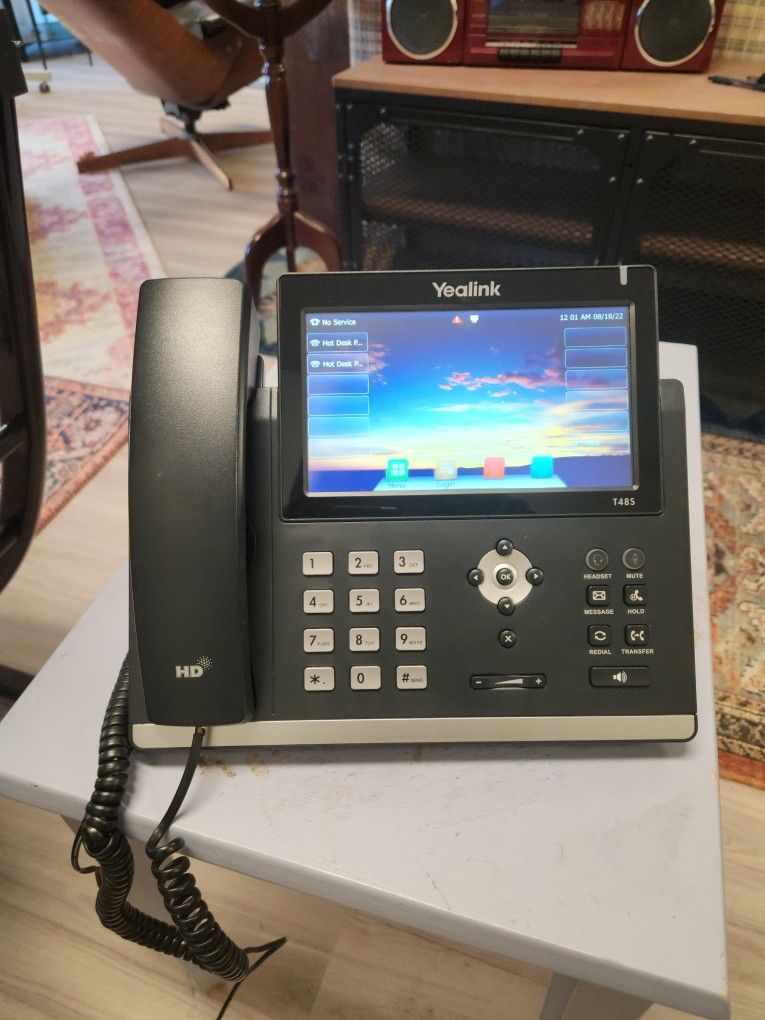 Yealink T48S Voip/IP Touchscreen Desk Phone