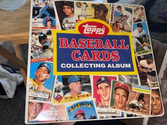 COPS BASEBALL CARDS COLLECTING ALBUM
