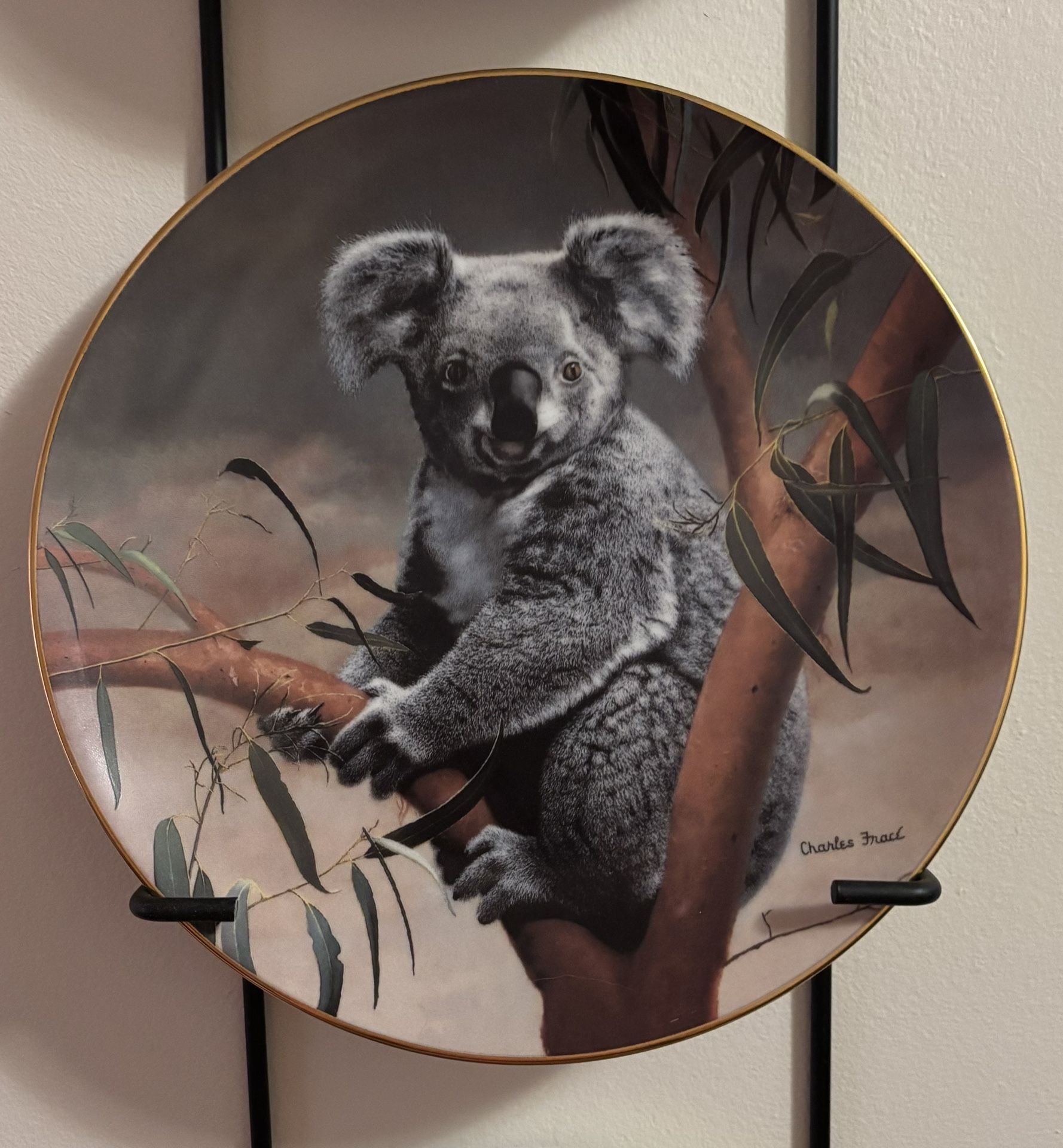 Bradford Exchange The Koala Collector Porcelain Plate First Issue Natures Lovables Vintage 1990