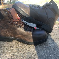 Hard Steel Toe Boots *NEVER USED STILL TAGS*